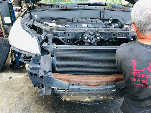 Tire Shop «L & R Tire Shop - Total Car Care», reviews and photos, 6923 W Hillsborough Ave, Tampa, FL 33634, USA