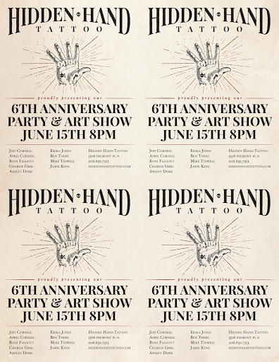 Tattoo Shop «Hidden Hand Tattoo», reviews and photos, 3516 Fremont Pl N A, Seattle, WA 98103, USA