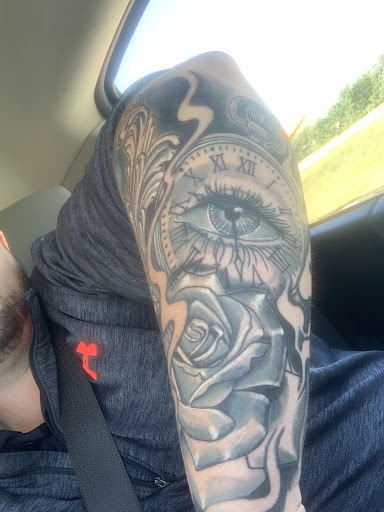 Explore addiction tattoo ideas, creative tattoo ideas in Monroe, available at 608 Ink