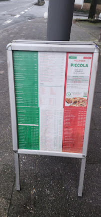 Pizzahaus Piccola à Oelde menu