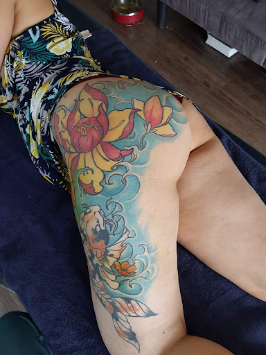 Explore catholic tattoo ideas for guys, creative tattoo ideas in Lamar, available at Speakeasy gallery