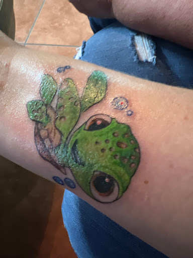 Explore leg tattoo ideas male, creative tattoo ideas in Baytown, available at Vudoo Tattoo and Body Piercing