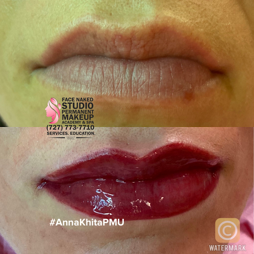 Explore above eyebrow tattoo ideas, creative tattoo ideas in Clearwater, available at FACE NAKED STUDIO, PERMANENT MAKEUP ACADEMY AND SPA