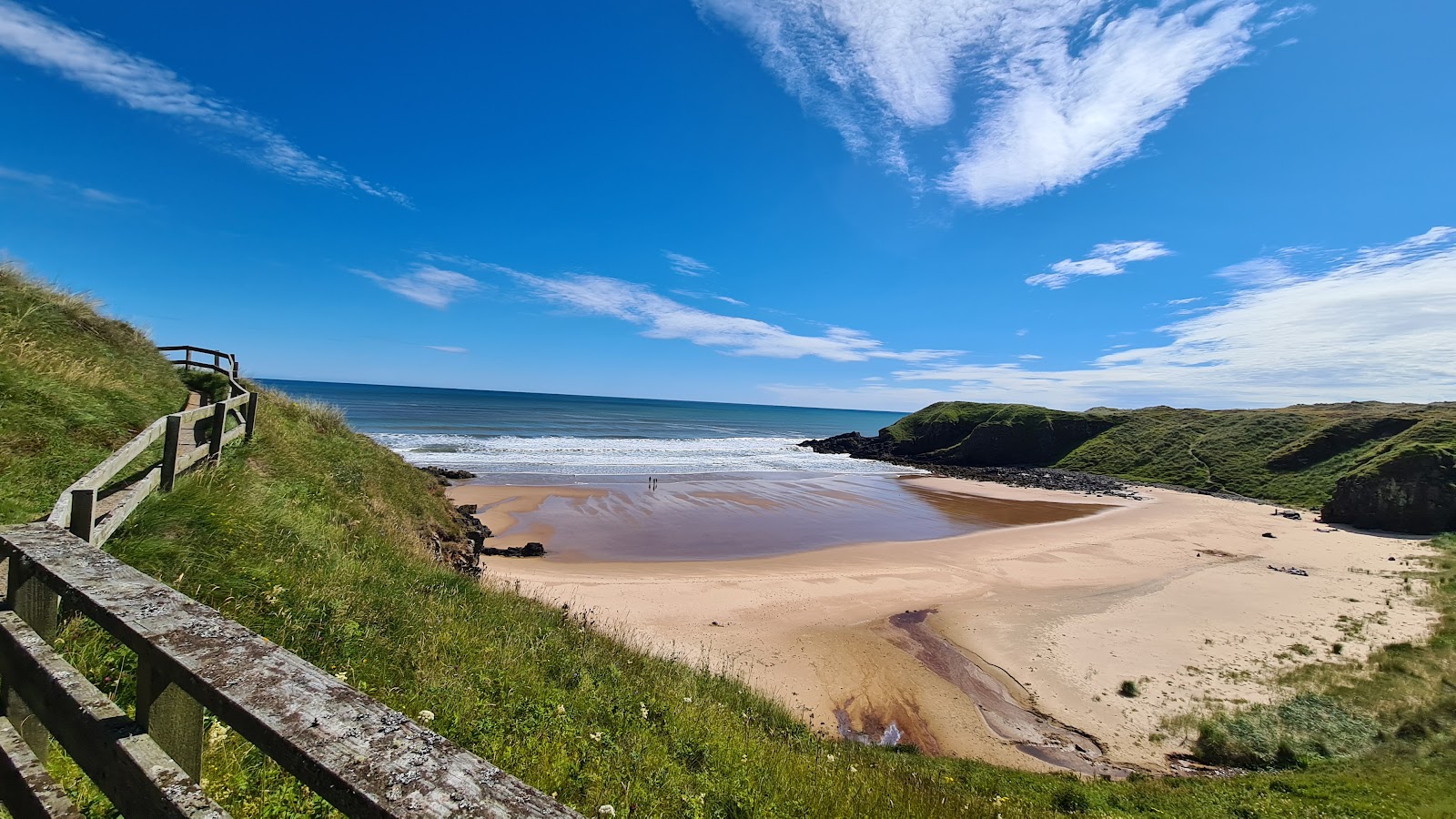 Photo of Hackley Bay Beach with bright sand surface