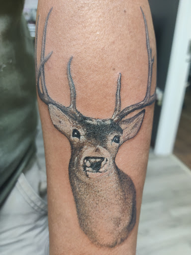 Explore biblical tattoo ideas for men, creative tattoo ideas in Tahlequah, available at Monochrome Ink