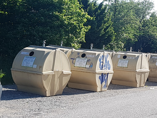 Recycling center in Munich Trudering