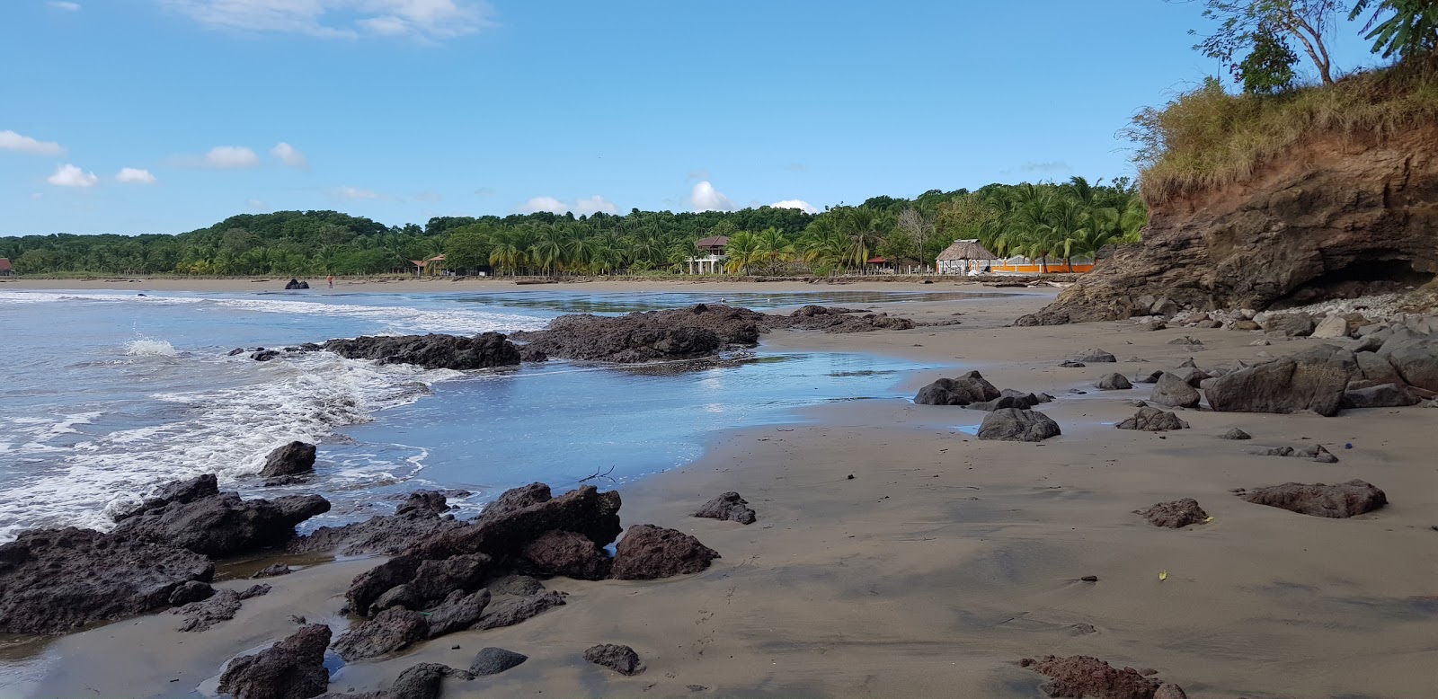 Photo of Rincon Beach with partly clean level of cleanliness