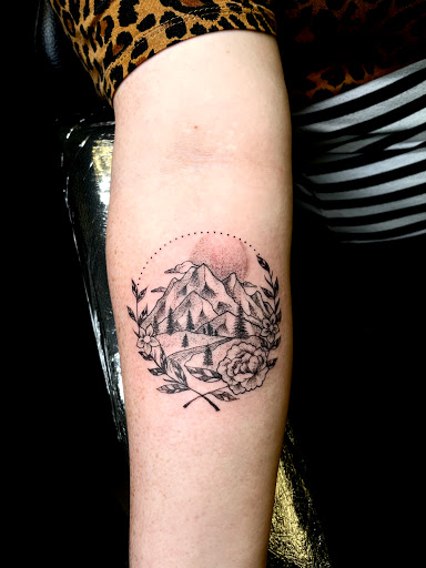 Explore tribal bear tattoo ideas, creative tattoo ideas in New Braunfels, available at Onyx Tattoos & Piercings