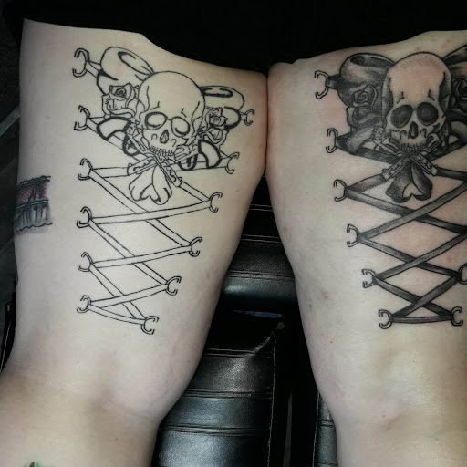 Explore rainbow tattoo ideas, creative tattoo ideas in Meadville, available at Lucky Lucys Tattoo and Art Studio