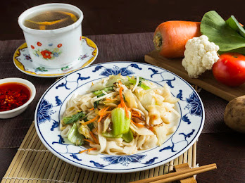 甘露素食 的照片