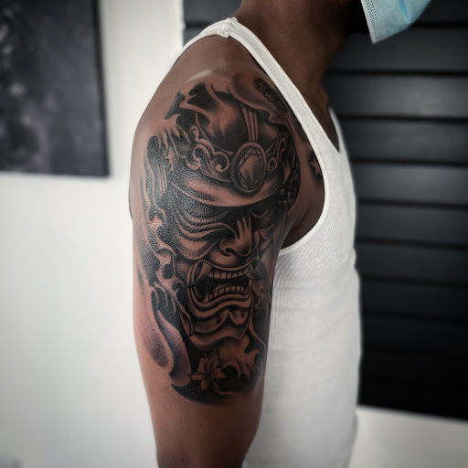 Explore destiny 2 hunter tattoo ideas, creative tattoo ideas in Belleville, available at Dark Horse Tattoo Company, LLC