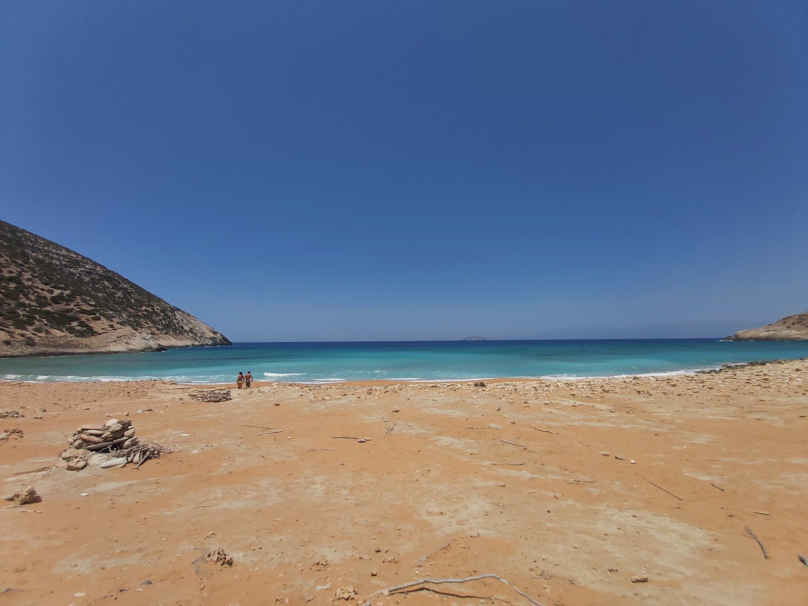 Foto van Potamos beach wilde omgeving