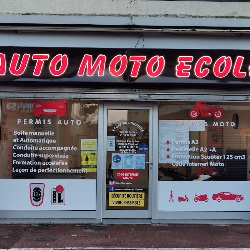 OBJECTIF PERMIS AUTO-MOTO ECOLE