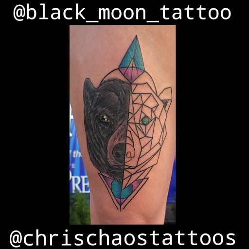 Explore biker tattoo ideas, creative tattoo ideas in Copperas Cove, available at Black Moon Tattoo Company