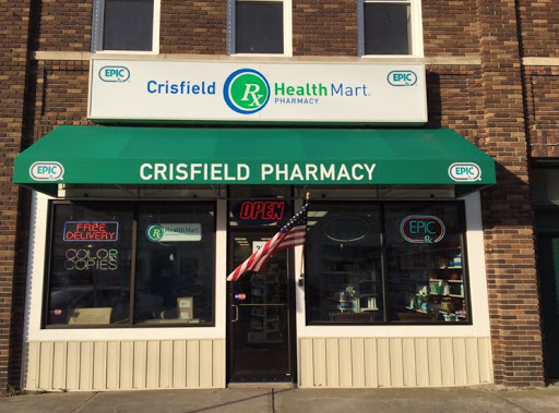 Crisfield Discount Pharmacy, 390 W Main St, Crisfield, MD 21817, USA, 