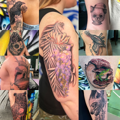 Explore rocky tattoo ideas, creative tattoo ideas in Buford, available at Wild Tribe Tattoos and Piercings