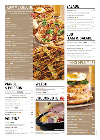 Menu / carte de 3 Brasseurs Besançon à Besançon