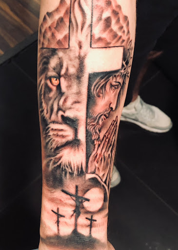 Explore paranormal tattoo ideas, creative tattoo ideas in Webster, available at Mainline Ink