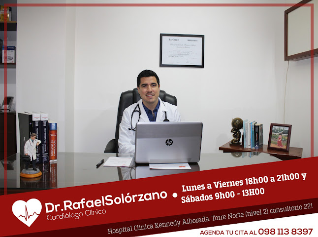 Cardiólogo en Guayaquil - Dr. Rafael Solórzano - Cardiólogo