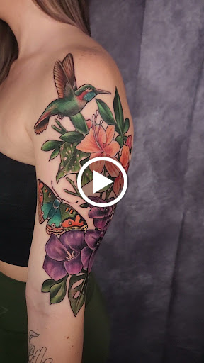Explore state of michigan tattoo ideas, creative tattoo ideas in Buford, available at Inked Arts Tattoo Studio