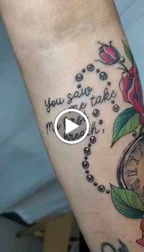 Explore knee cap tattoo ideas for men, creative tattoo ideas in Winter Haven, available at Pinkys Place Winter Haven