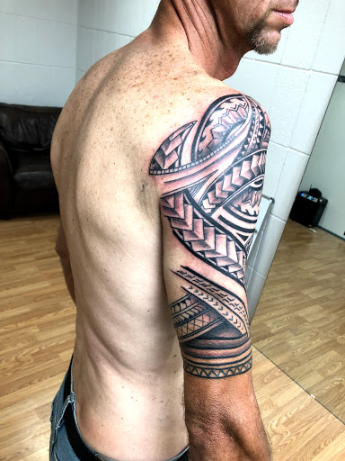 Explore ptsd tattoo ideas, creative tattoo ideas in Sarasota, available at SEVEN SINS Tattoo Studio