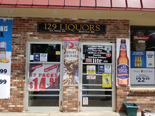 Liquor Store «129 Liquors Inc», reviews and photos, 252 Salem Rd, Billerica, MA 01821, USA