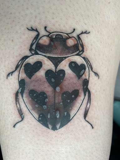 Explore hot girl tattoo ideas, creative tattoo ideas in Arlington, available at Urbans Tattoo & Piercing Studio South