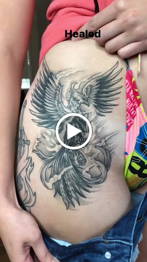 Explore face tattoo ideas for women, creative tattoo ideas in San Angelo, available at Old Town Tattoo