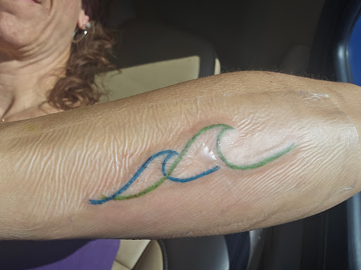 Explore tow truck tattoo ideas, creative tattoo ideas in Mesa, available at Ranger Tattoo & Piercing