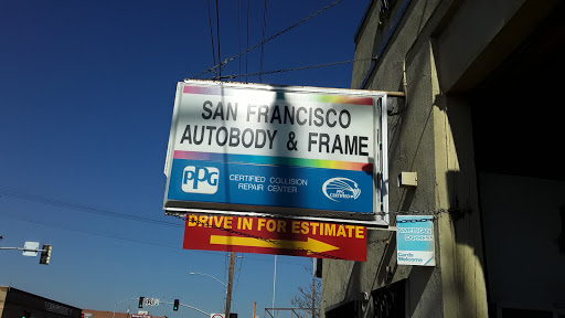 Auto Body Shop «San Francisco Auto Body & Frame Repair», reviews and photos, 16 S Wilson Way, Stockton, CA 95205, USA