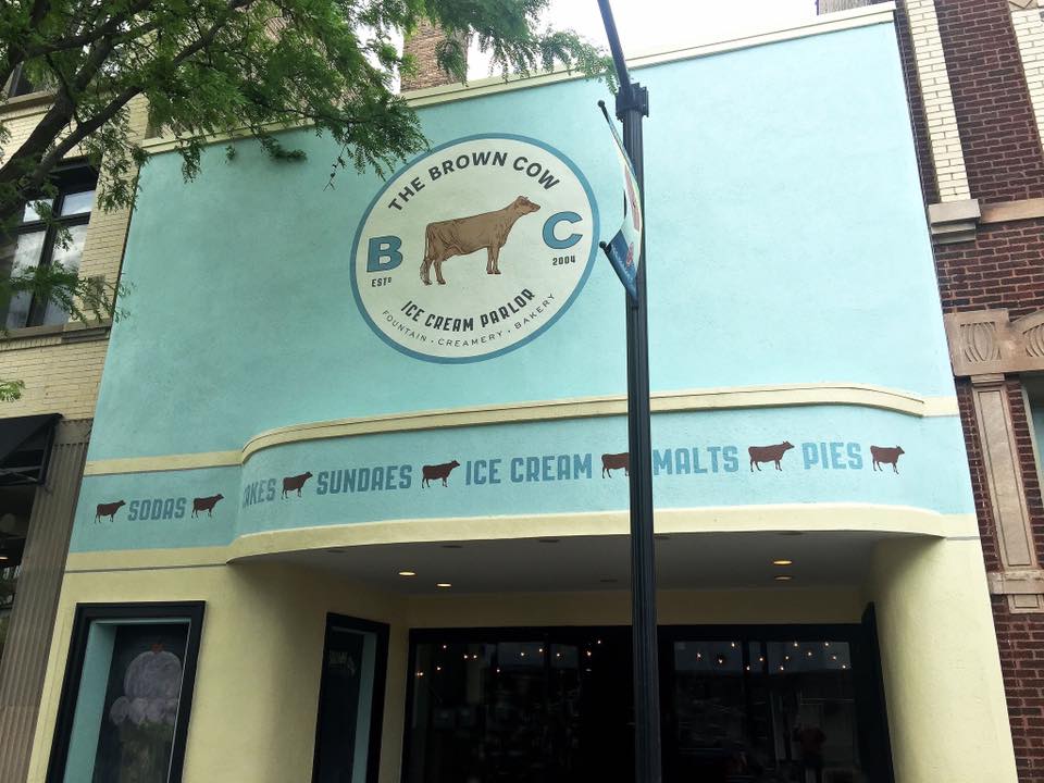 The Brown Cow Ice Cream Parlor