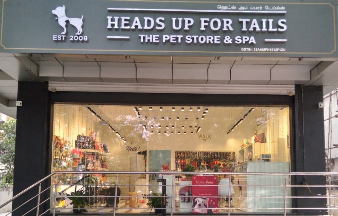 Heads Up For Tails Pet Store & Spa | Anna Nagar, Chennai