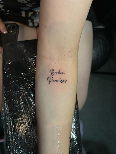 Explore tattoo ideas paw print, creative tattoo ideas in San Antonio, available at Hyper Inkers Tattoo Studio