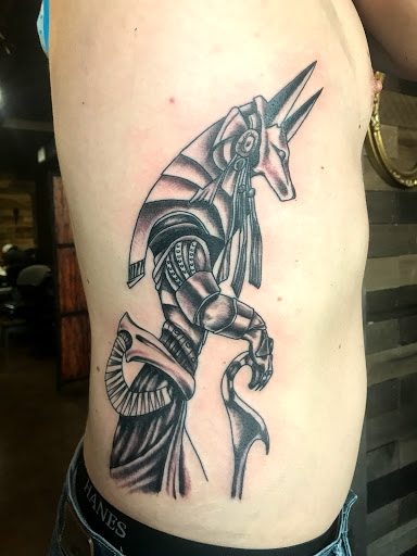 Explore mother and son matching tattoo ideas, creative tattoo ideas in Phoenix, available at The Snooty Fox Tattoo and piercing
