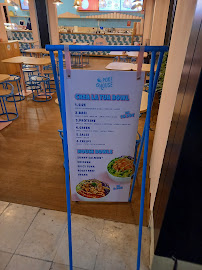 Restauration rapide Poke House - Lingotto à Turin (le menu)