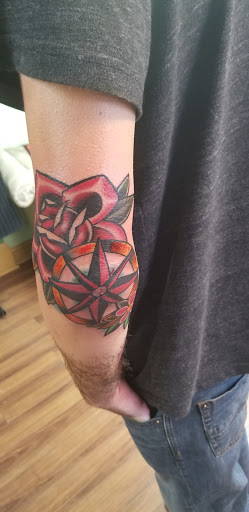 Explore tattoo ideas for women on shoulder, creative tattoo ideas in Shreveport, available at Red Handed Tattoo