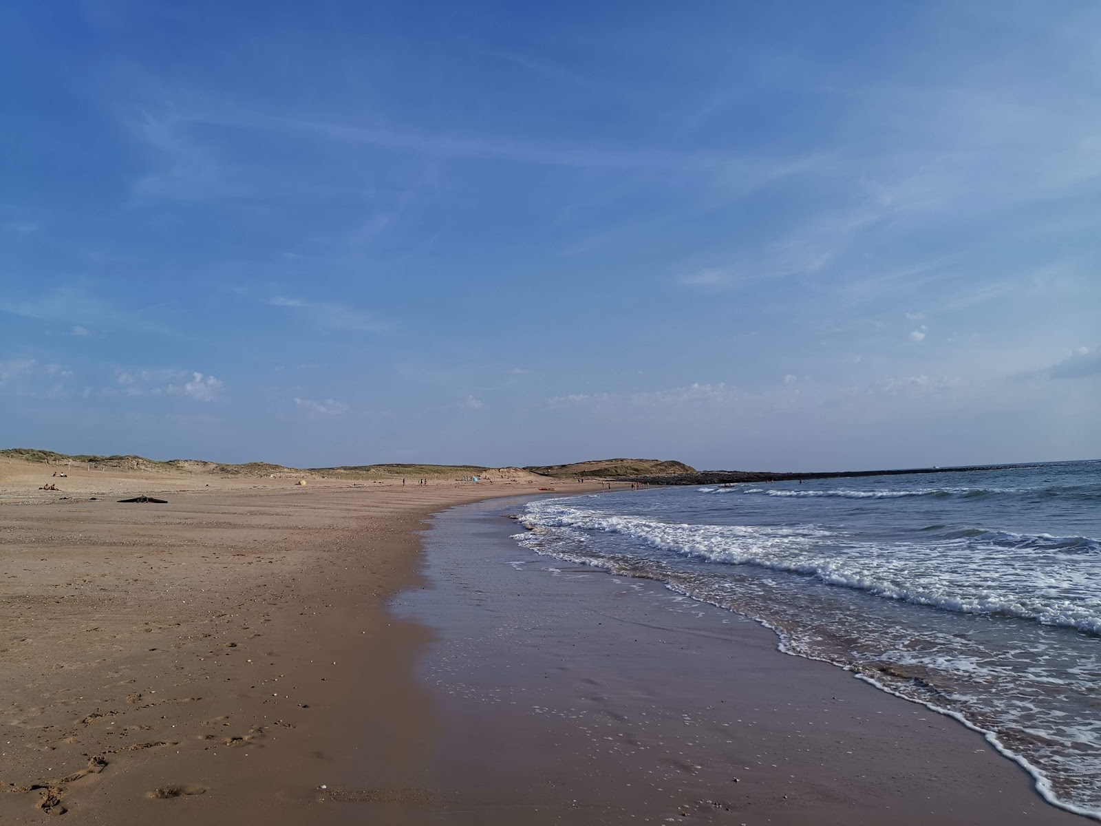 Foto av Du petit pont beach med något ren nivå av renlighet