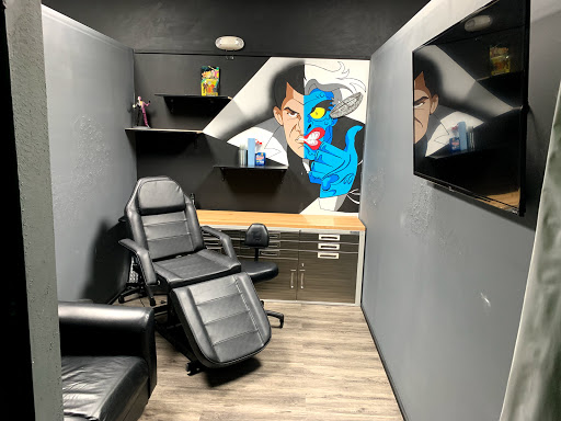 Explore compass tattoo cover up ideas, creative tattoo ideas in Inman, available at The Tat Cave