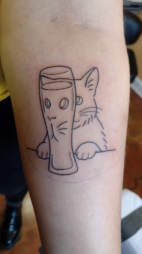 Explore men's face tattoo ideas, creative tattoo ideas in Lockport, available at Tattoo City by Larry Brogan