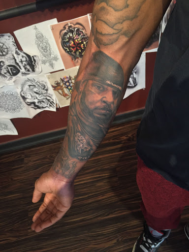 Explore broken tattoo ideas for guys, creative tattoo ideas in Huntsville, available at Blacktide Tattoo Co.