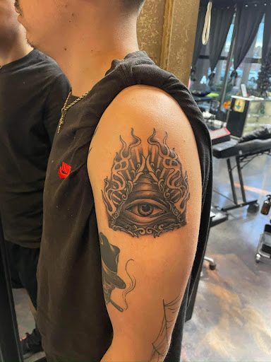 Explore pelican tattoo ideas, creative tattoo ideas in Hartselle, available at Ethereal Alchemy Tattoo Collective