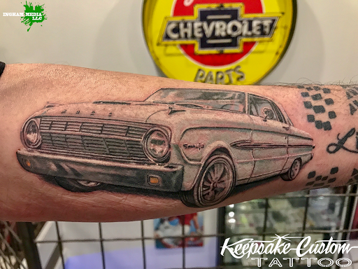 Explore paramedic tattoo ideas, creative tattoo ideas in Salisbury, available at Keepsake Custom Tattoo & Body Piercing Laser Tattoo Removal