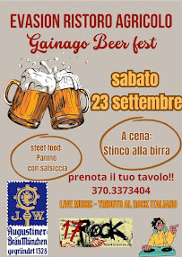 Evasion ristoro agricolo à Torrile menu