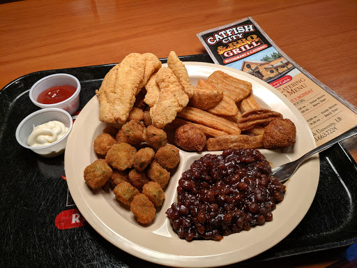 Caterer «Catfish City & BBQ Grill», reviews and photos, 1817 S University Ave, Little Rock, AR 72204, USA