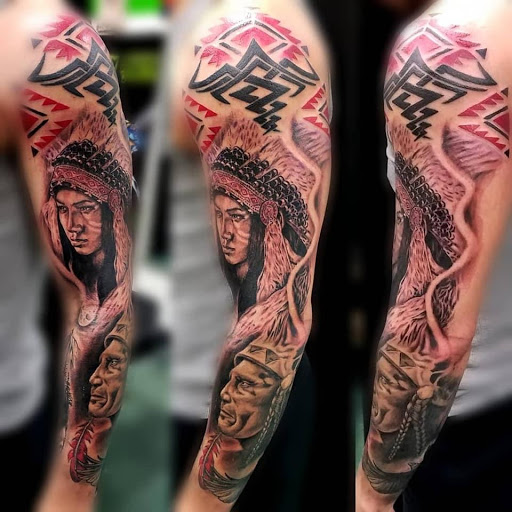 Explore grit tattoo ideas, creative tattoo ideas in Roanoke, available at Saint Cecilias Art Studio