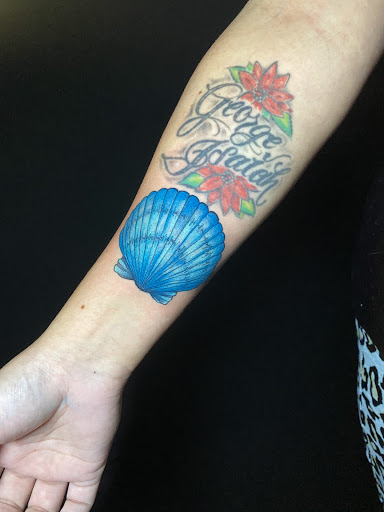 Explore forearm tattoo cover up ideas, creative tattoo ideas in Apple Valley, available at Klassic tattoo