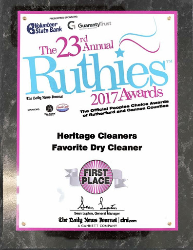 Dry Cleaner «Heritage Cleaners», reviews and photos, 960 NW Broad St, Murfreesboro, TN 37129, USA