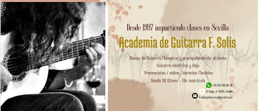 F. Solis. Academy and sale of crafts guitars
