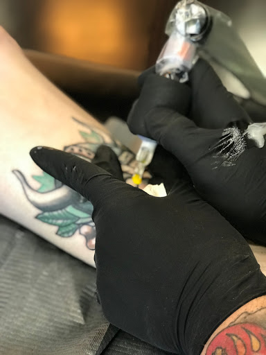 Explore stopwatch tattoo ideas, creative tattoo ideas in Kansas City, available at Golden Stag Tattoo and Gallery